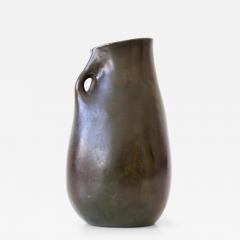 Rare and Elegant Mid Century Modern Bronze Vase Germany 1960s Signed RNR - 3323421