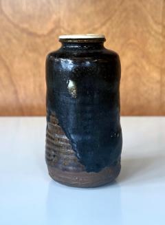 Rare and Fine Antique Japanese Ceramic Ko Satsuma Chaire Tea Caddy - 4198523