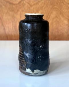 Rare and Fine Antique Japanese Ceramic Ko Satsuma Chaire Tea Caddy - 4198528