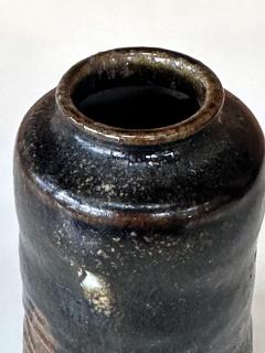Rare and Fine Antique Japanese Ceramic Ko Satsuma Chaire Tea Caddy - 4198533