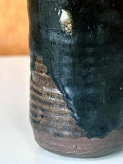 Rare and Fine Antique Japanese Ceramic Ko Satsuma Chaire Tea Caddy - 4198536