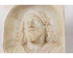 Rare and Important Italian White Marble Bust Sculpture of Jesus Christ C 1850 - 2961043