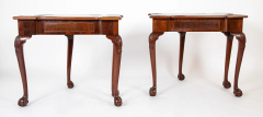 Rare and Important Pair of English George II Period Games Tables - 3265208