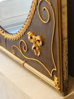 Rare and Important Woodwork Mirror in Louis XVI style circa 1880 - 915694