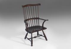 Rare and Impressive Walnut Windsor Arm Chair - 90899