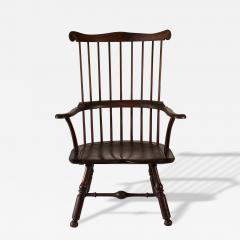 Rare and Impressive Walnut Windsor Arm Chair - 92963