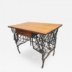 Rare and Unique Modern Craftsman Adirondack Twig Writing Desk - 1592423