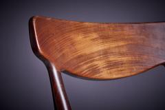 Rare caned version of Gustav Herkstr ter for L bke Set of 6 Chairs Germany 1960s - 3404780