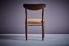 Rare caned version of Gustav Herkstr ter for L bke Set of 6 Chairs Germany 1960s - 3404782