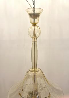 Rare lantern in blown glass Venini Murano Italy circa 1960 - 3511792