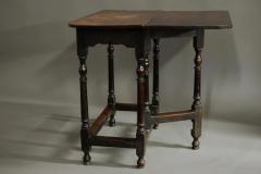 Rare late 17th century oak ash side table - 4787704