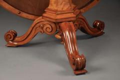 Rare mid 19th century satin birch tilt top breakfast table - 4752892