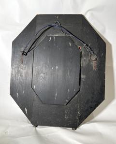 Rare octagonal Venetian mirror in etched glass and micro mosaic Circa 1865 - 3482182