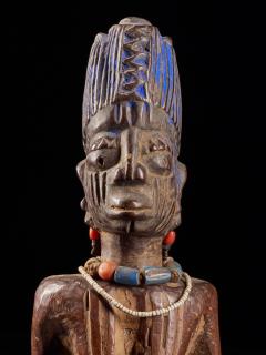 Rare pair of very old Yoruba Ibeji Figures - 1981183