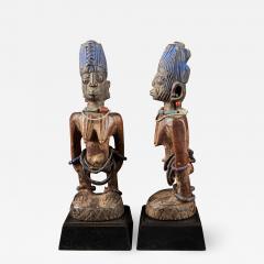 Rare pair of very old Yoruba Ibeji Figures - 1985914