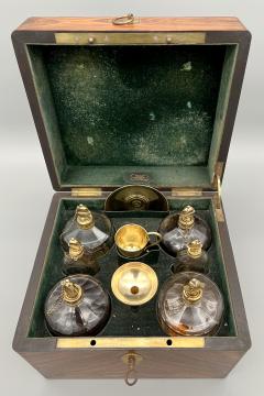 Rare perfume cellar or travel scent box Berthet manufacturer France 1798 1808 - 3408802