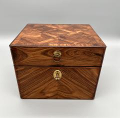 Rare perfume cellar or travel scent box Berthet manufacturer France 1798 1808 - 3408805