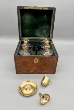 Rare perfume cellar or travel scent box Berthet manufacturer France 1798 1808 - 3408810
