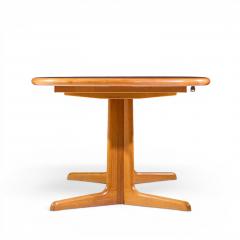 Rasmus Mid Century Danish Teak Expanding Dining Table with 2 Leaves - 4576451