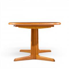 Rasmus Mid Century Danish Teak Expanding Dining Table with 2 Leaves - 4576452