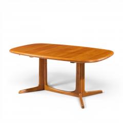 Rasmus Mid Century Danish Teak Expanding Dining Table with 2 Leaves - 4576454