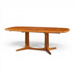 Rasmus Mid Century Danish Teak Expanding Dining Table with 2 Leaves - 4576455