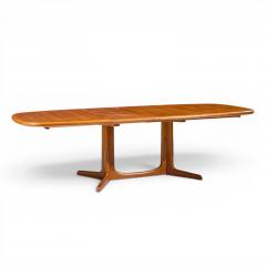 Rasmus Mid Century Danish Teak Expanding Dining Table with 2 Leaves - 4576488