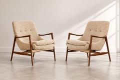 Rastad Relling Set of Lounge Chairs by Rolf Rastad and Adolf Relling Norway 1950s - 4794125