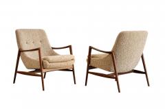 Rastad Relling Set of Lounge Chairs by Rolf Rastad and Adolf Relling Norway 1950s - 4795682