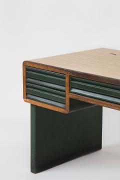 Rationalist Desk in wood and iron - 3804522