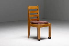 Rationalist Dining Chairs in Oak Holland 1920s - 3432478