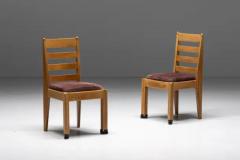 Rationalist Dining Chairs in Oak Holland 1920s - 3432632