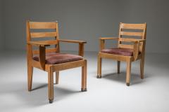 Rationalist Oval Dining Set in Oak Holland 1920s - 1918577
