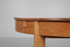 Rationalist Oval Dining Table in Oak Holland 1920s - 1918567