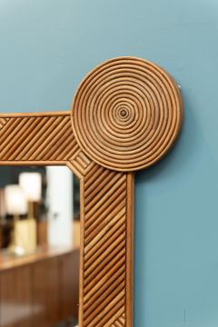 Rattan Wall Mirror by Rene Houben - 4184086