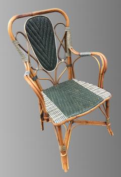 Rattan winter garden set France circa 1920 - 1040705