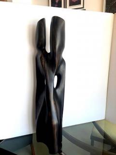 Raul Varnerin Vintage Abstract Sculpture of two combined figures - 4703060