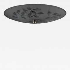 Raw frosted glass pendant - 4237959