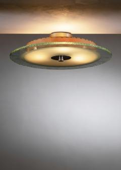 Raw glass ceiling lamp - 4288433