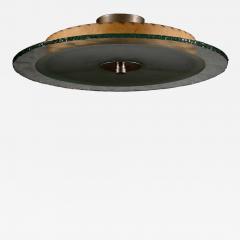 Raw glass ceiling lamp - 4288536