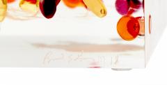 Ray Geary Contemporary Constellation Resin And Pill Cube Sculpture - 3207515