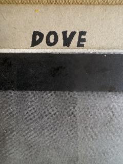 Ray Johnson Ed Ruscha like Word Art done before Ed Ruscha Dove Over Dover  - 4787568