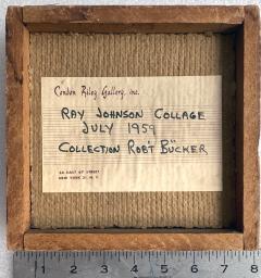 Ray Johnson Ed Ruscha like Word Art done before Ed Ruscha Dove Over Dover  - 4787574