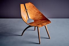 Ray Komai Early Ray Komai Plywood Lounge Chair in Cherrywood - 4395560