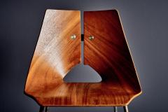 Ray Komai Pair of Ray Komai Side Chairs for J G Furnitures - 4501315