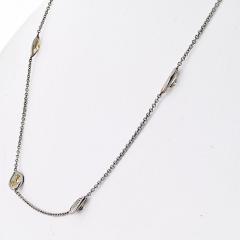 Raymond C Yard 14K White Gold 3 10cttw 15 Inches Diamonds by the Yard Necklace - 4541838