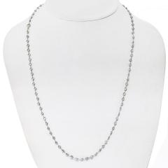 Raymond C Yard 14K White Gold 7 50cttw Diamond By The Yard Chain Diamonds by the Yard Necklace - 4390994
