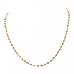 Raymond C Yard 18K Yellow Gold 11 68cttw Diamond By The Yard Diamonds by the Yard Necklace - 4391820
