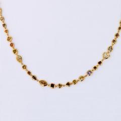 Raymond C Yard FancyColor 18K Yellow Gold 10 50cts 17 Inches Fancy Color Diamonds by the Yard - 4390952