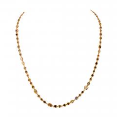 Raymond C Yard FancyColor 18K Yellow Gold 10 50cts 17 Inches Fancy Color Diamonds by the Yard - 4391785